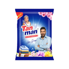 Tan Man Detergent Powder - 500gm - 3 Quantity - 500gm x 3 Combo Pack