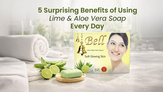 5 Surprising Benefits of Using Lime & Aloe Vera Soap Every Day