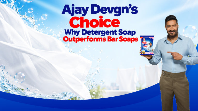 Detergent soap for everyday home essentials