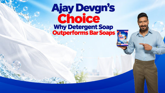 Detergent soap for everyday home essentials