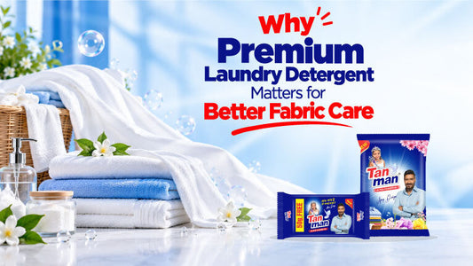 Detergent soap for everyday fabric care 