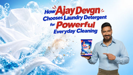 How Ajay Devgn Chooses Laundry Detergent