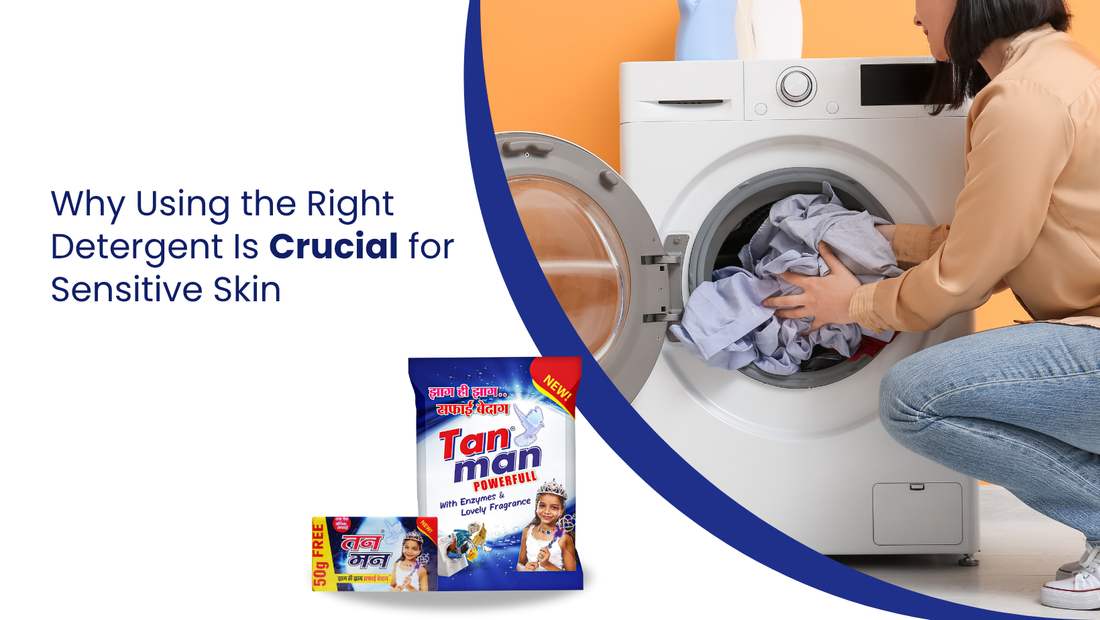 Why Using the Right Detergent Is Crucial for Sensitive Skin?