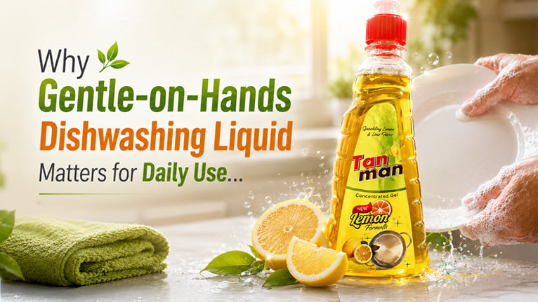 Why Gentle on Hands Dishwashing Liquid Matters for Daily Use