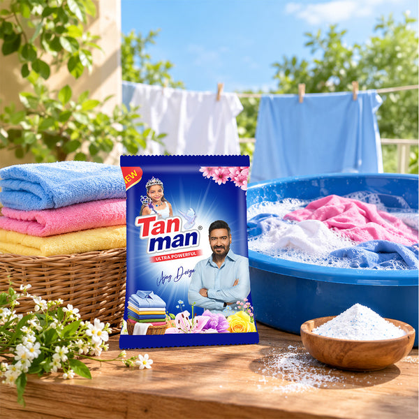 Tanman Detergent Powder - 1kg - 2 Quantity