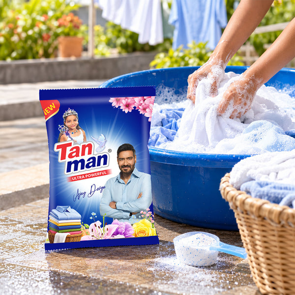 Tanman Detergent Powder - 500gm - 3 Quantity